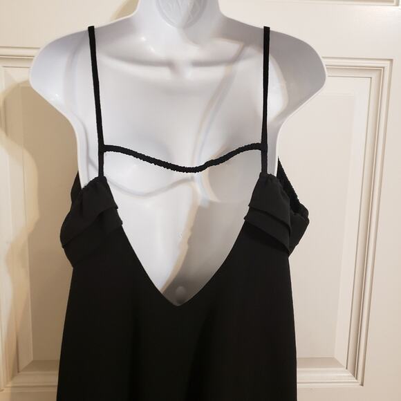 TopShop Sleeveless Black Romper NWOT - Picture 8 of 11